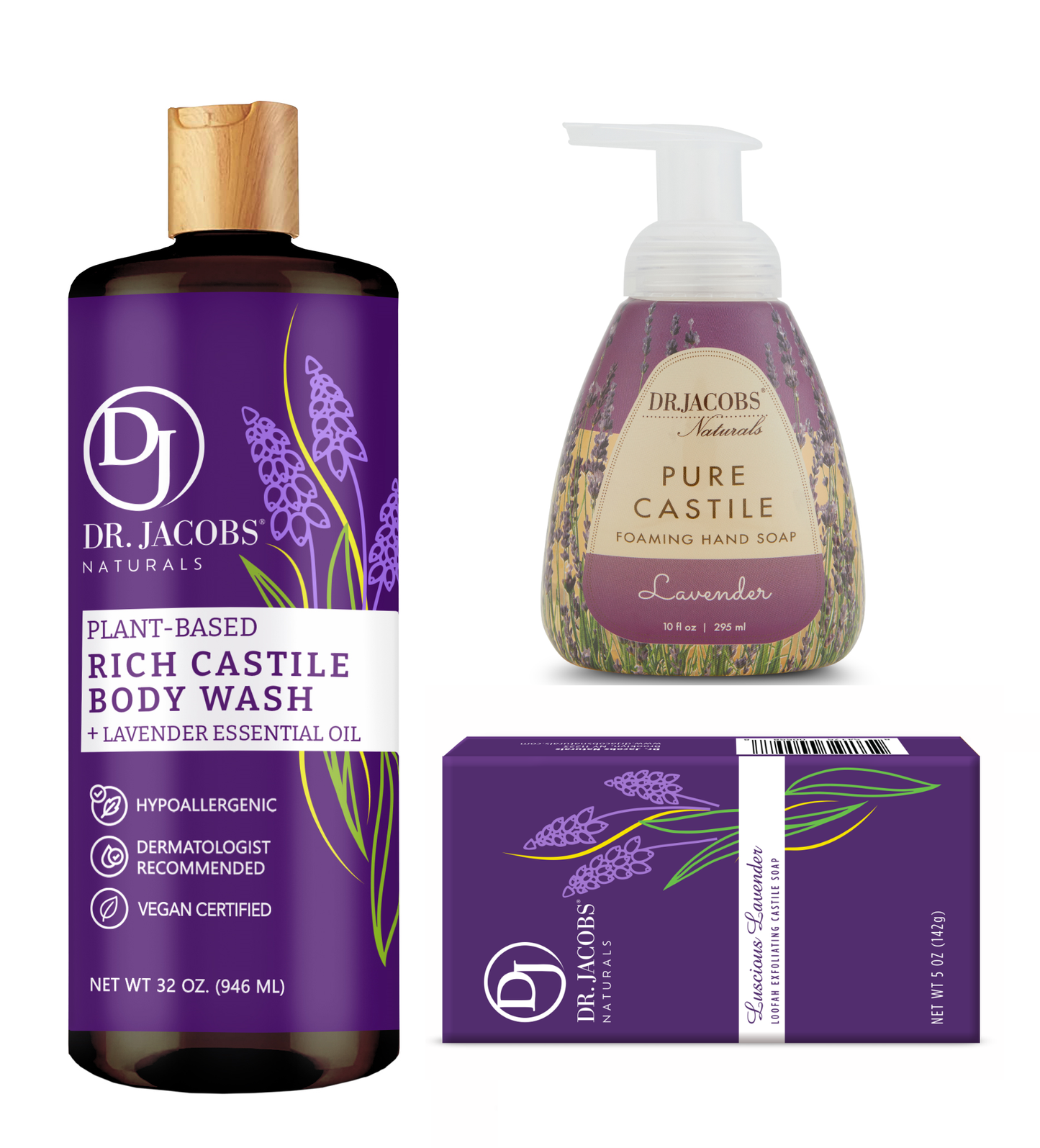 Lavender Luxury Set by Dr. Jacobs Naturals