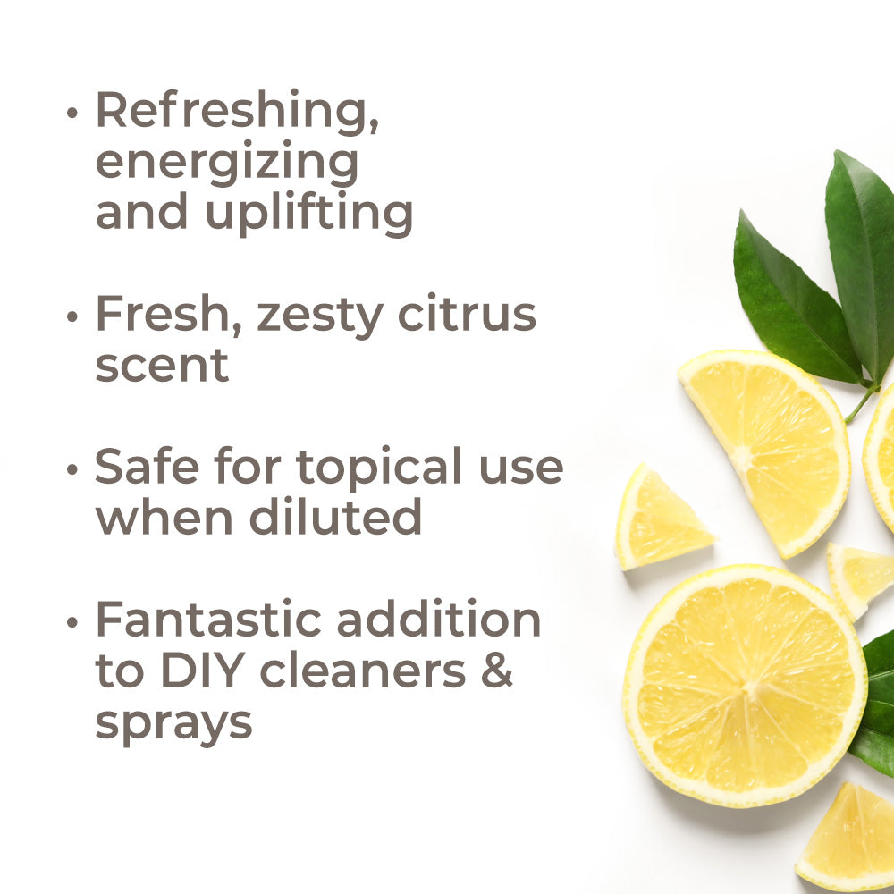 Lemon Steam Distilled Essential Oil