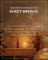 Light Theatre: Ambient Light With Stereo Speaker, Ripple Sunset Aurora Projector All-in-1