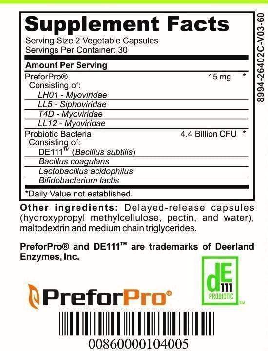 Low FODMAP Certified Advanced Probiotic & Prebiotic| Synbiotic, Vegan, non-GMO, Gluten/Dairy/Soy Free