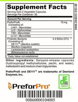 Advanced Probiotic & Prebiotic | Low FODMAP Daily Gut Health & Microbiome Balance