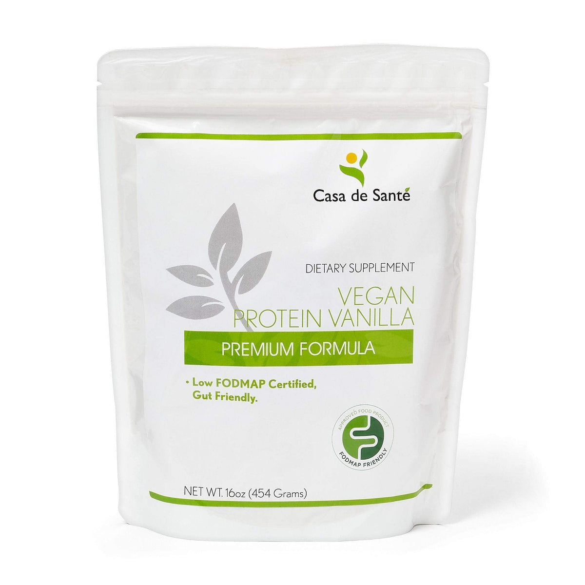 Low FODMAP Certified Elemental Vegan Protein Powder Gut Friendly, Gluten, Dairy, Soy, Grain & Sugar Free Keto Paleo Low Carb No Seed Oil + Superfoods