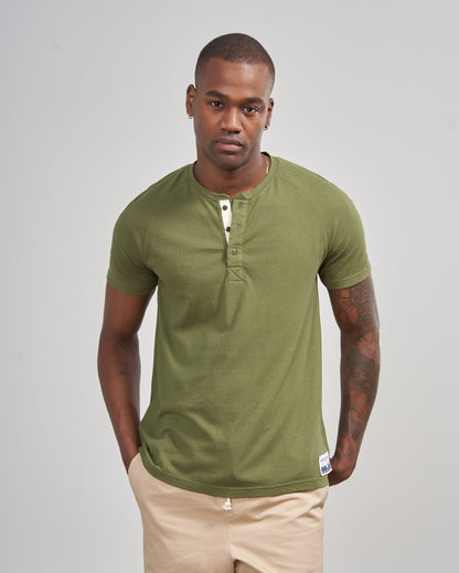 EcoKnit™ Short-Sleeve Henley by United By Blue