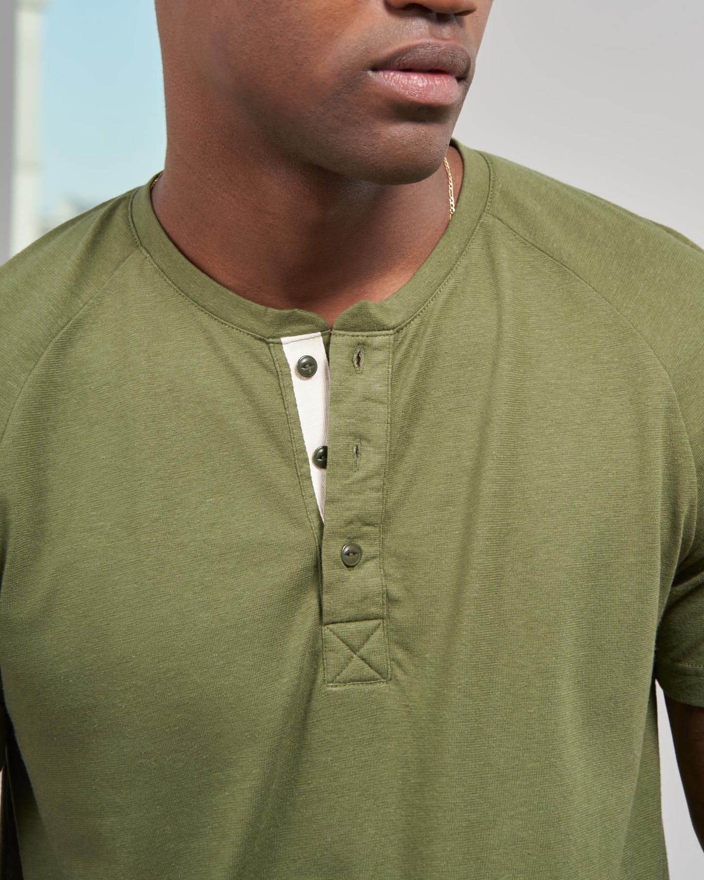 EcoKnit™ Short-Sleeve Henley by United By Blue