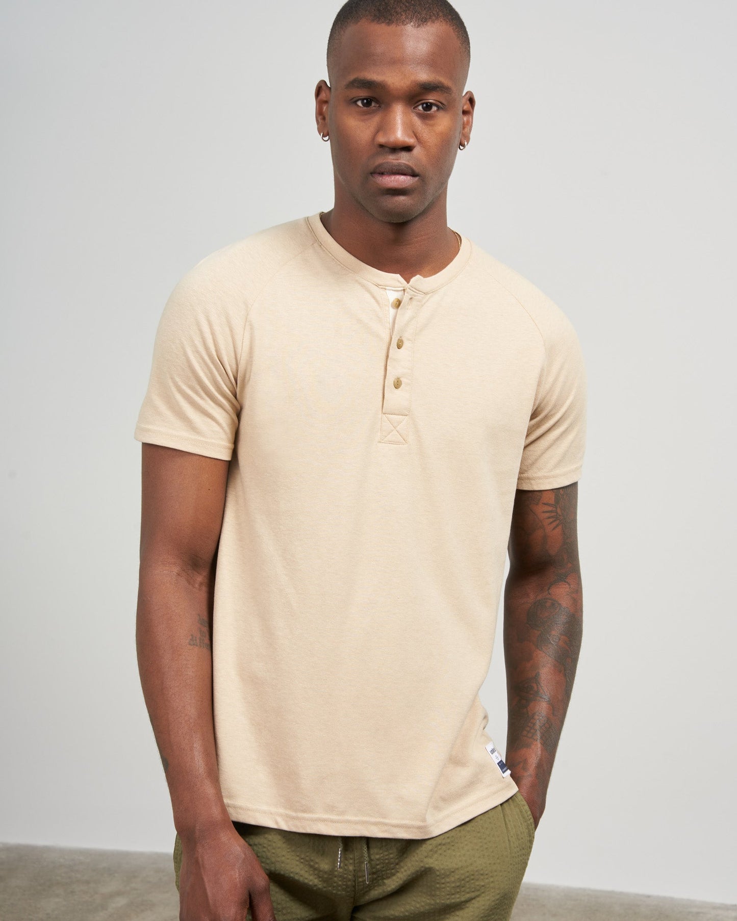 EcoKnit™ Short-Sleeve Henley by United By Blue