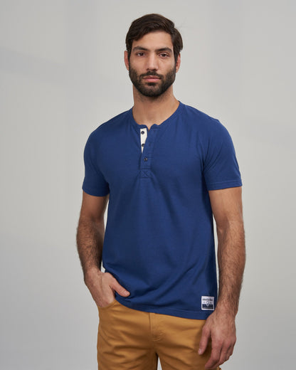 EcoKnit™ Short-Sleeve Henley by United By Blue