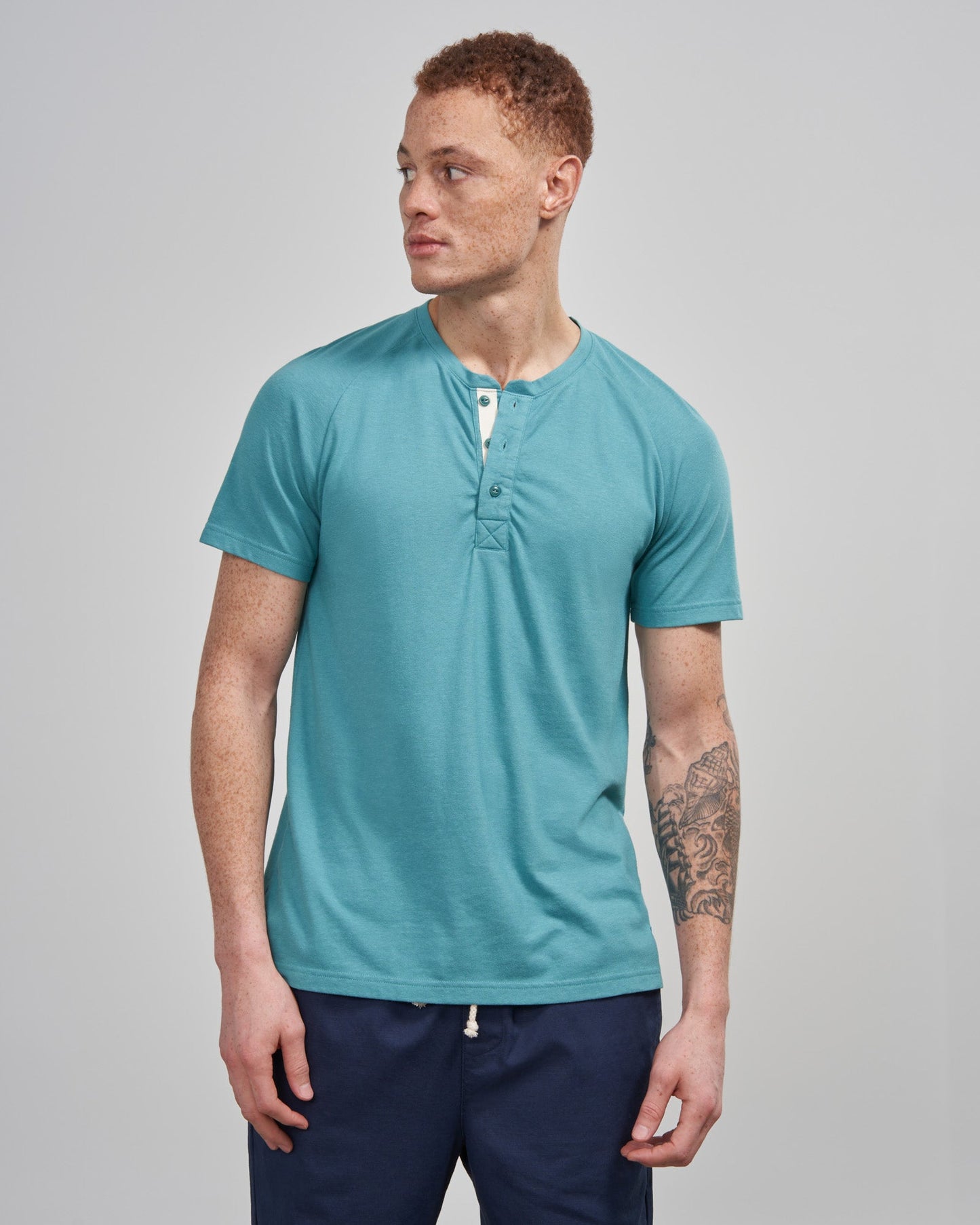 EcoKnit™ Short-Sleeve Henley by United By Blue