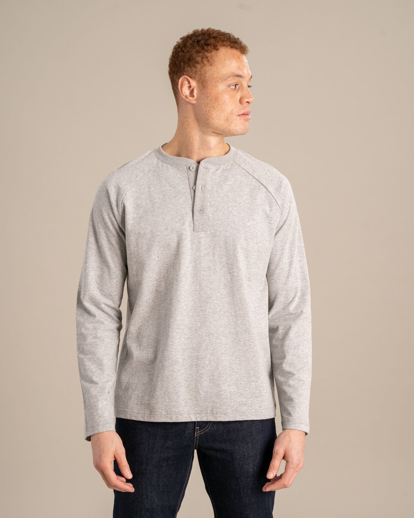 Organic Heavyweight Henley by United By Blue