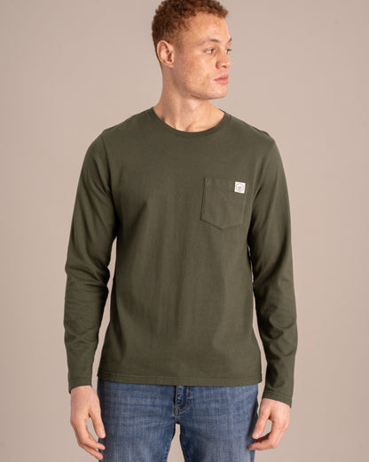 Organic Long-Sleeve Pocket Tee by United By Blue