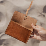 Leather Wrap Wallet by Made by Minga