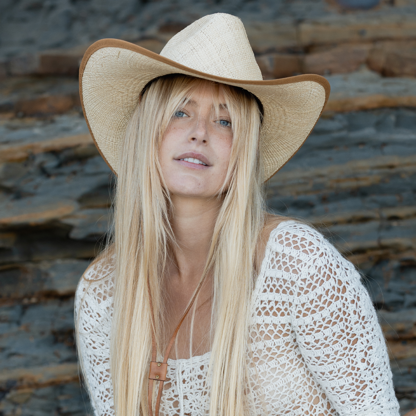 El Paseo Straw Cowboy Hat by Made by Minga