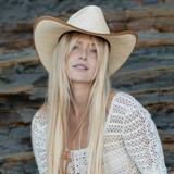 El Paseo Straw Cowboy Hat by Made by Minga