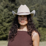 Karina Wool Cowboy Hat - Taupe by Made by Minga