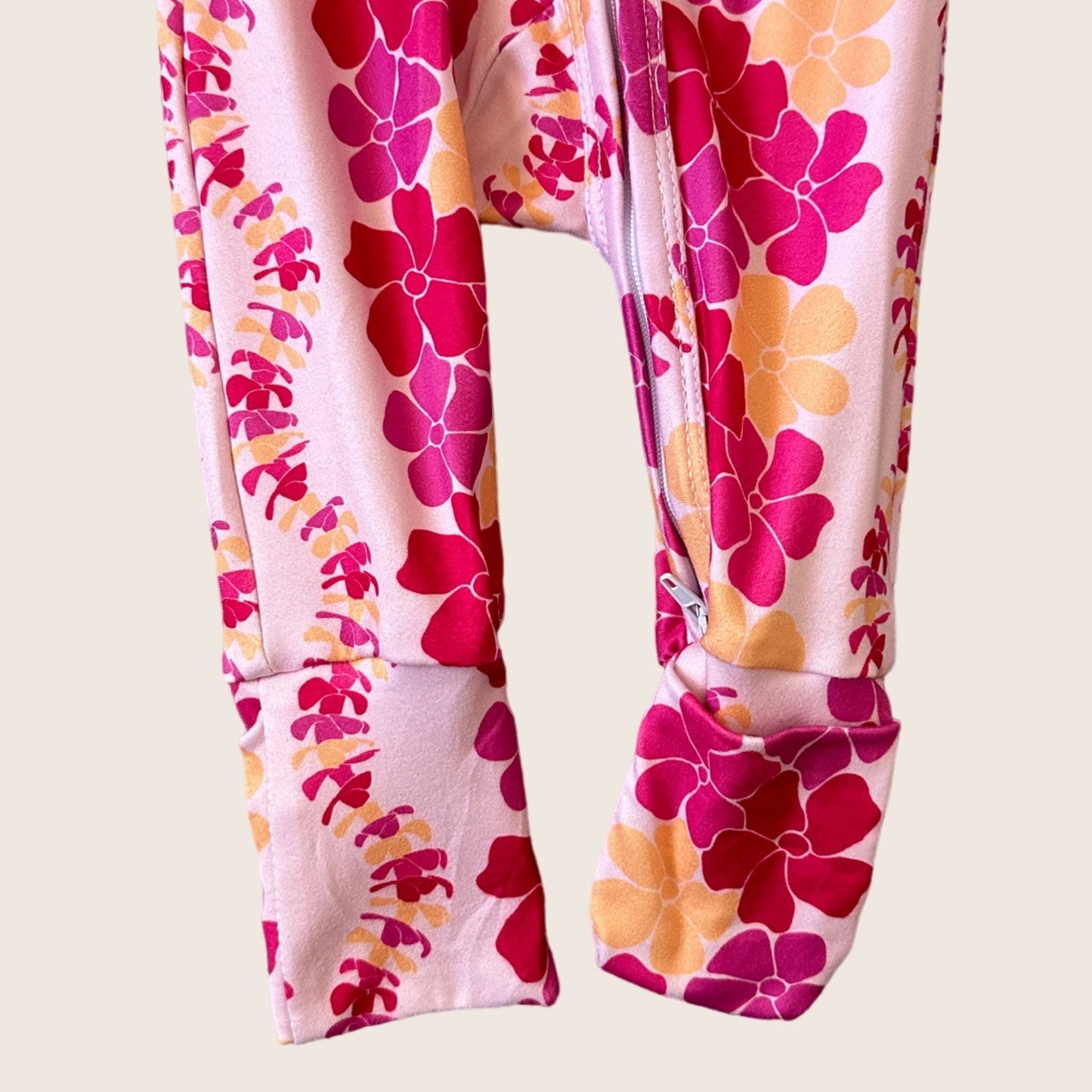 Magenta Puakenikeni Flutter Pajama