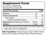 Magnesium Gummies Peach