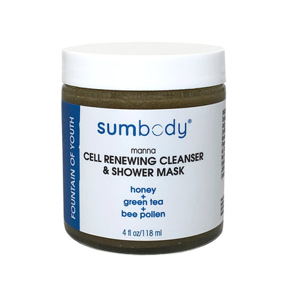 Manna Cell-Renewing Cleanser & Shower Mask by Sumbody Skincare