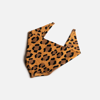 Matching Human & Dog Bandana & Face Mask Bundle - Leopard