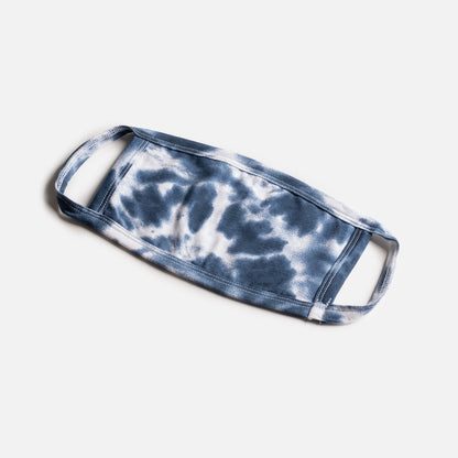 Matching Human & Dog Bandana & Face Mask Bundle - Tie Dye Navy