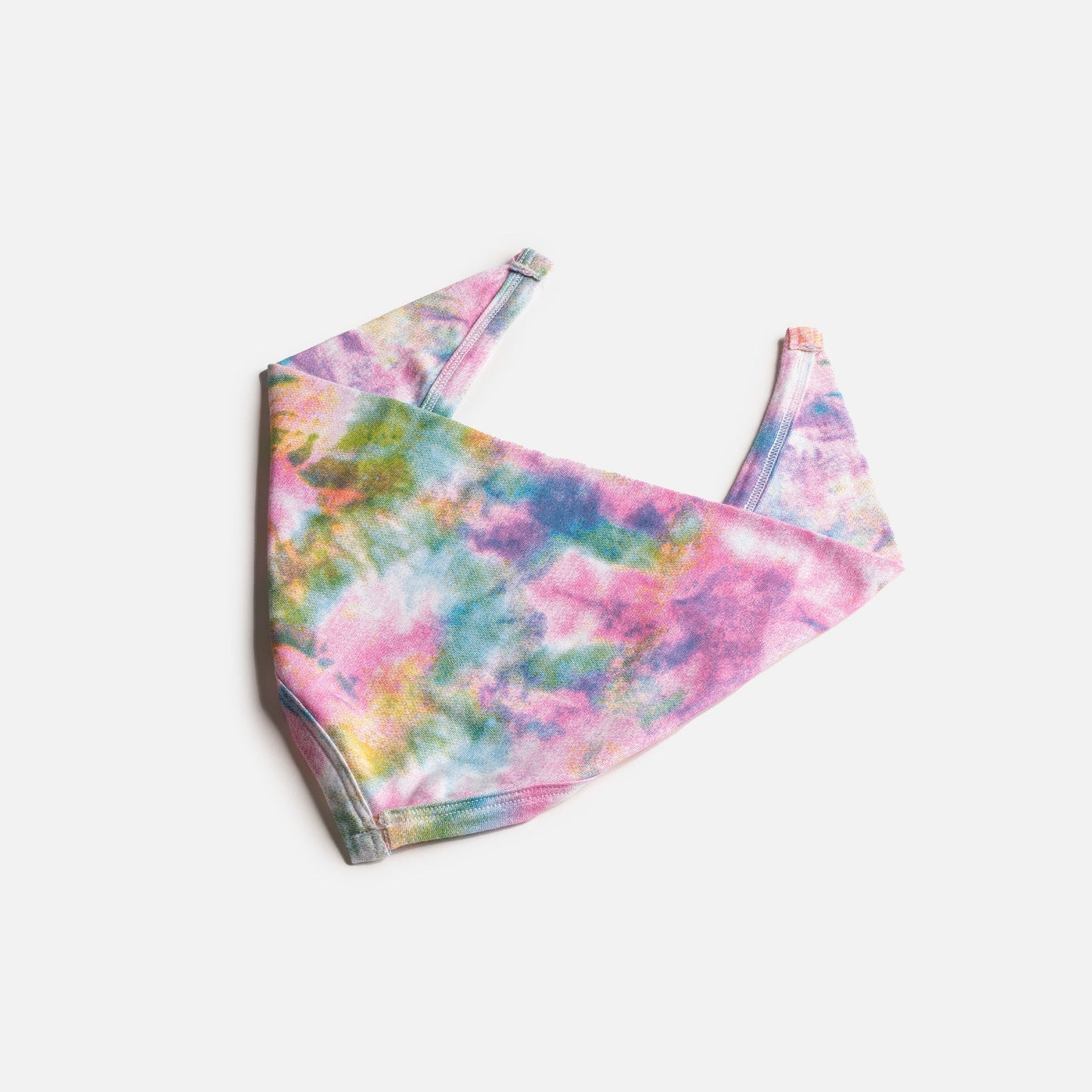 Matching Human & Dog Bandana & Face Mask Bundle - Tie Dye Rainbow