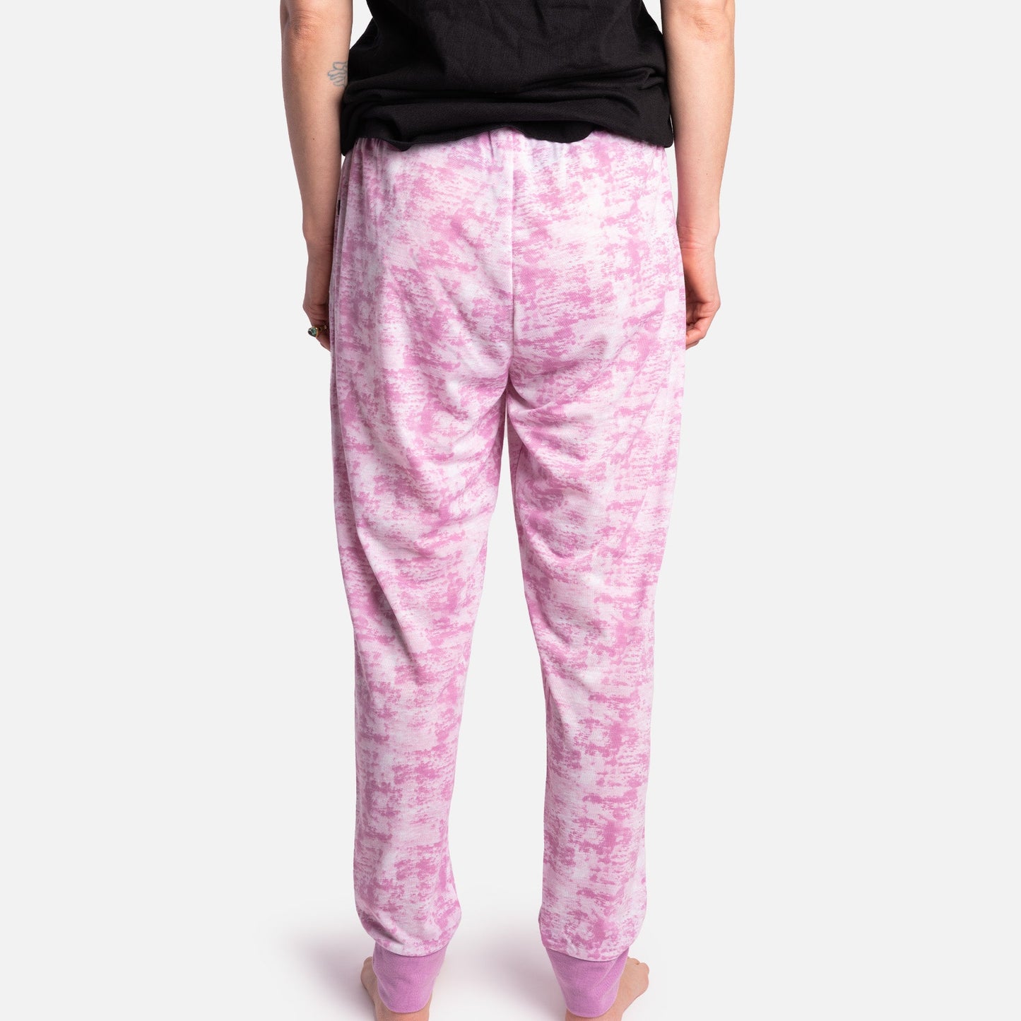 Matching Human Pajama - Pink Tie Dye