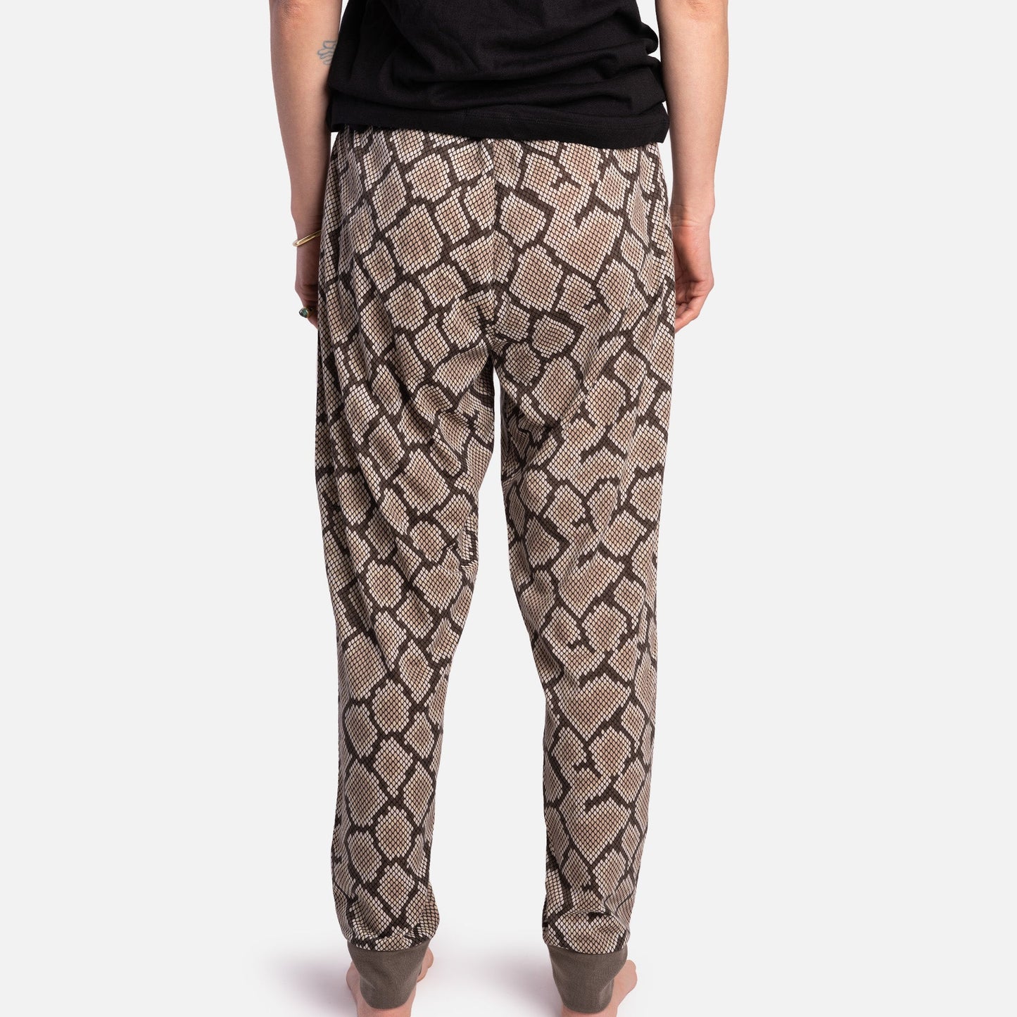 Matching Human Pajama - Snakeskin