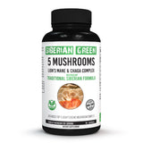 Siberian Green 5 Mushrooms Complex- 60 Vegan Capsules
