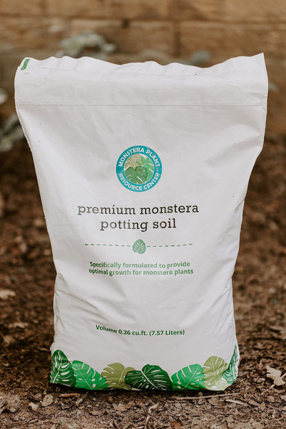 Premium Monstera Potting Soil - Quick Drain Potting Soil for Monstera Deliciosa/Swiss Cheese Plant by Houseplant Resource Center