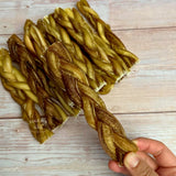 Extra Hard Braided Bully Sticks for Dogs