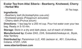 Bearberry Knotweed Cherry Herbal Tea – 20 Tea Bags