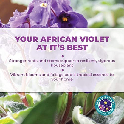 African Violet Plant Food by Houseplant Resource Center | Liquid Fertilizer for Vibrant Blooms & Healthy Growth, Easy-to-Use (8 Fluid Ounces) by Houseplant Resource Center