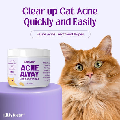 Acne Away Cat Acne Wipes