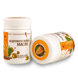 100% Siberian Cold-Pressed Softgels Pine Nut Oil – 2-Pack (2x100 Softgels)