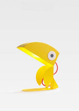 Whimsical Eclectic Memphis Cute Parrot Table Lamp for Study - Full Spectrum Eye Protection Decorative Desk Lamp