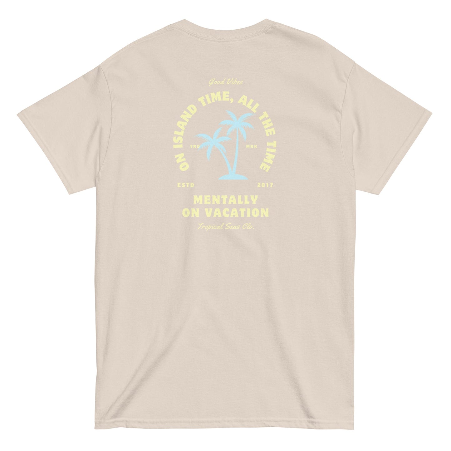 Men's Mental Beach Vacation classic tee