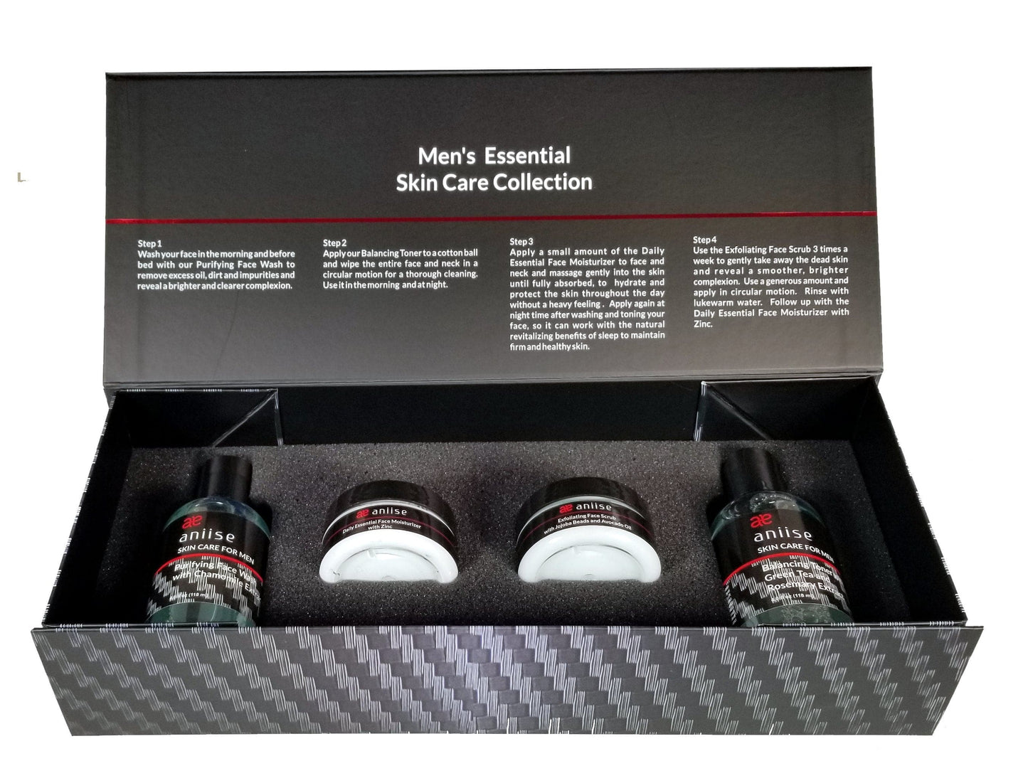 Men's Essential Skin Care Set by Aniise