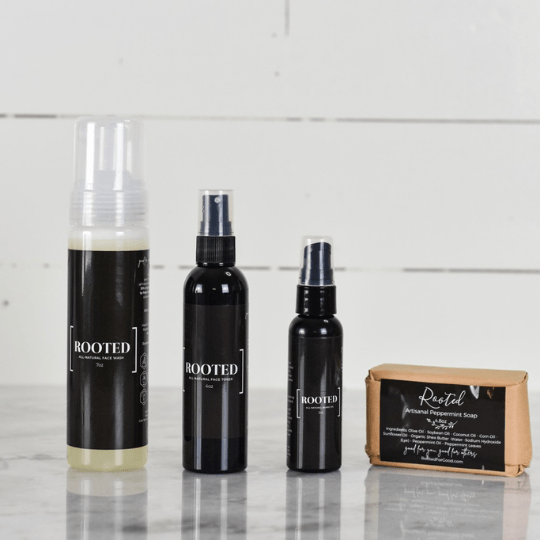 Men's Premium Skincare Bundle by Rooted For Good