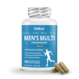 Men's Multi, Men Xtra, Energy, Immunity & Health Boost, 60 Vegan Capsules by NuBest Nutrition®