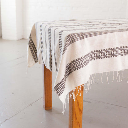 Aden Cotton Tablecloth 50x50 by Creative Women