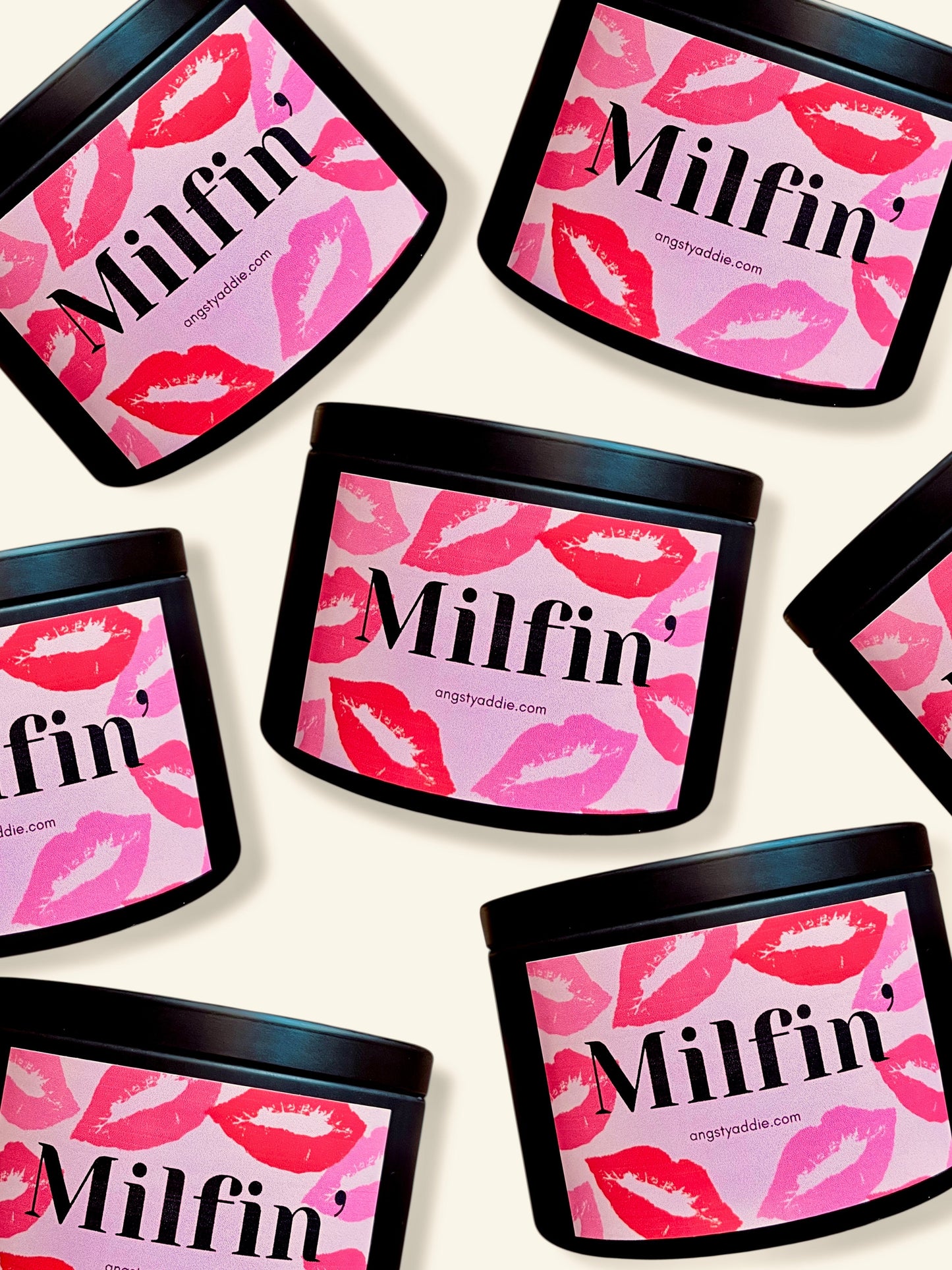 Milfin' candle by Angsty Addie