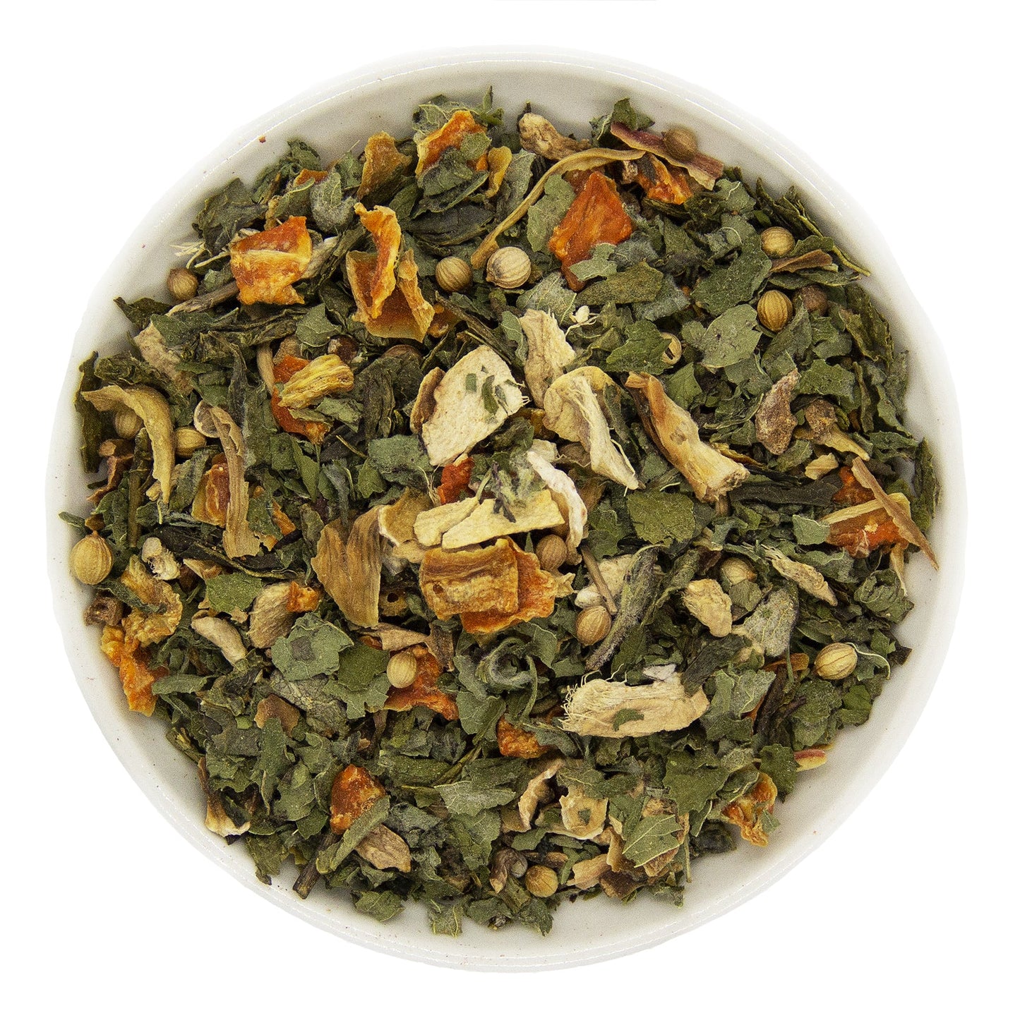 Organic Green tea - Carrot Apple Mint