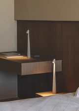 Nordic Portable Table Beside Lamp, Modern Dimmable LED Nursery Light