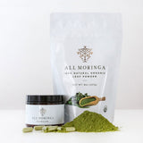 Skincare supplements Moringa Face Cream + Moringa leaf Capsules/Powder | Beautiful Inside and Out
