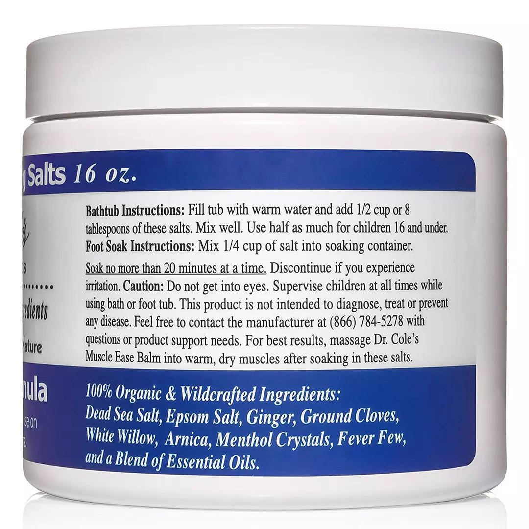20 - Dr. Cole's Muscle Ease Soaking Salts