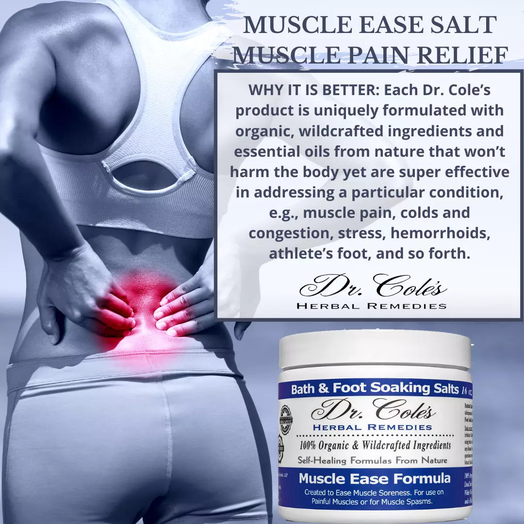 20 - Dr. Cole's Muscle Ease Soaking Salts