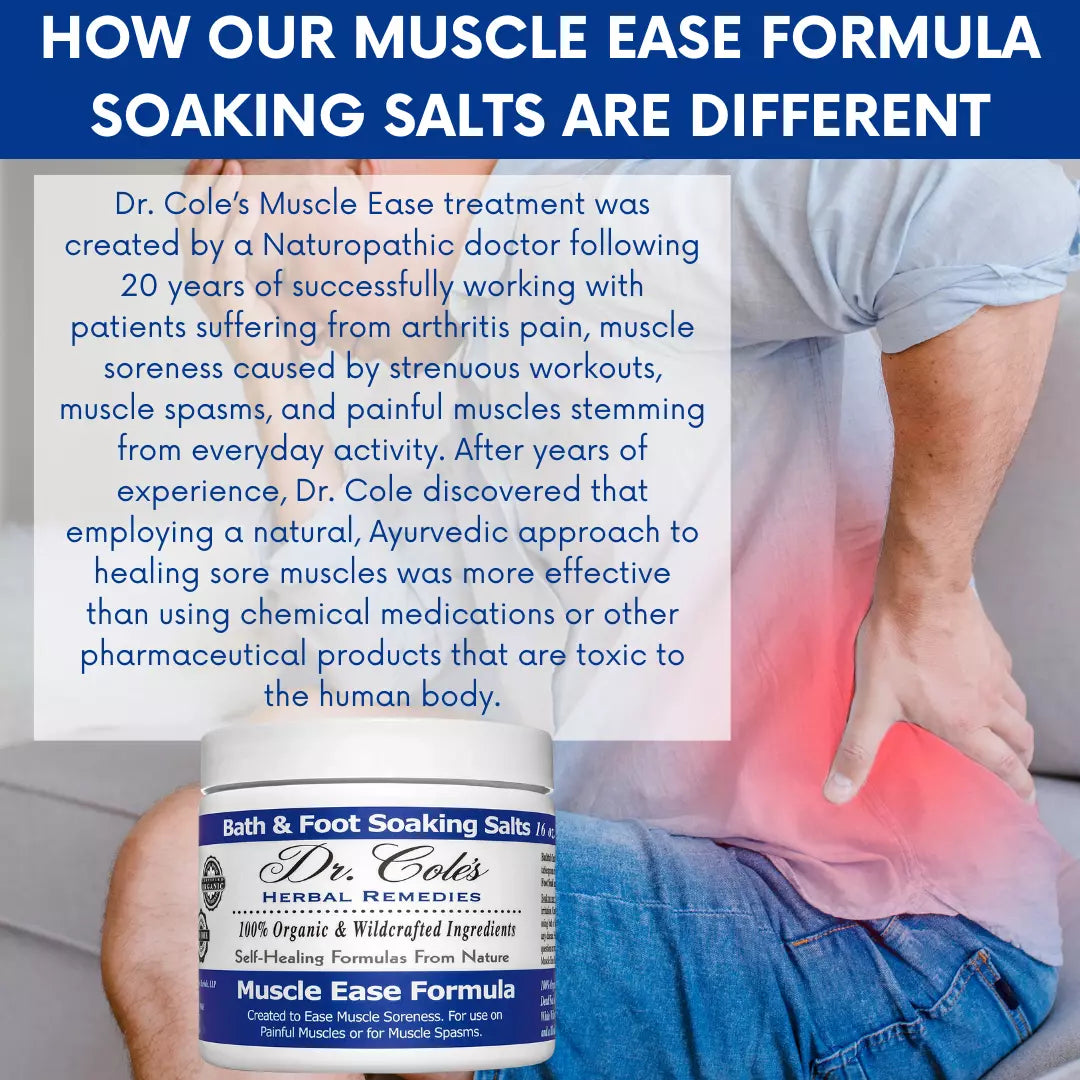 20 - Dr. Cole's Muscle Ease Soaking Salts