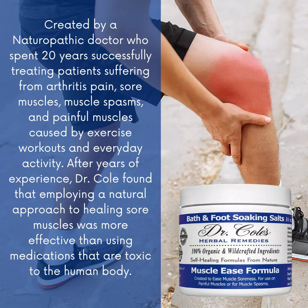 20 - Dr. Cole's Muscle Ease Soaking Salts