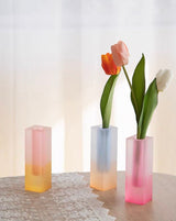 Iridescence Vase - Modern Whimsical Eclectic Decorative Table Setting Centerpiece Vase