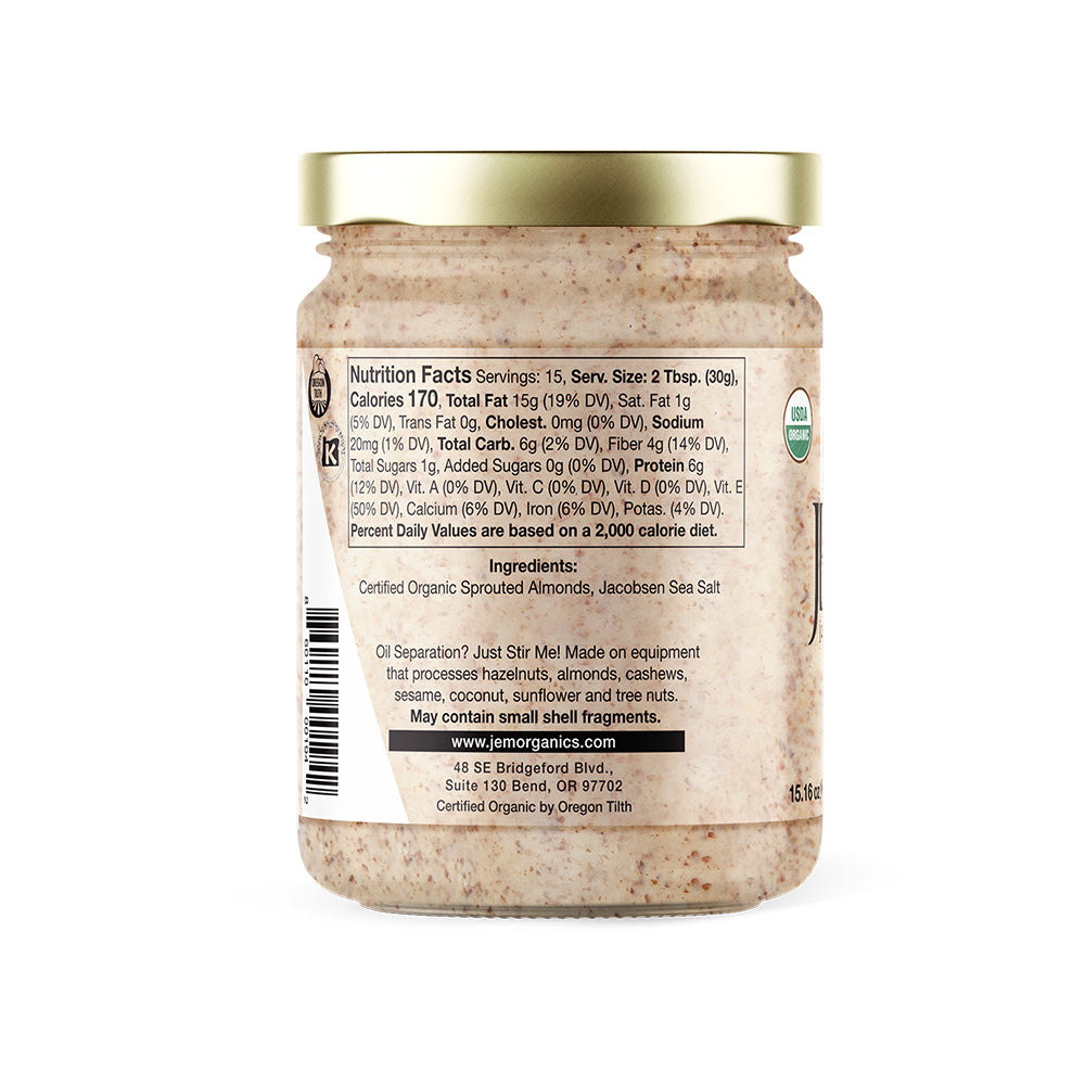 Crunchy Naked Almond Butter - Large