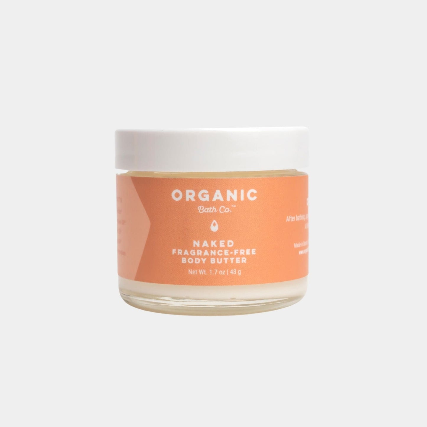 Naked Organic Unscented Body Butter