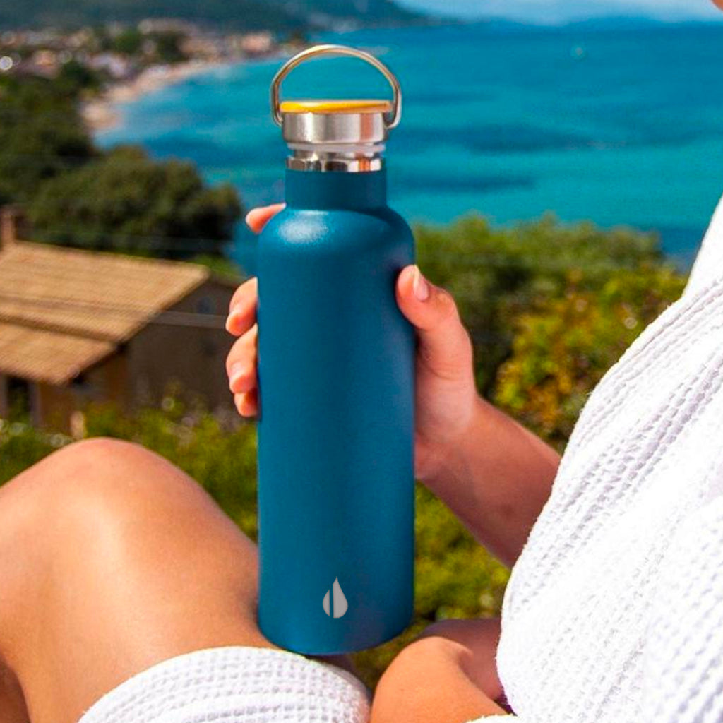 Classic 25oz Water Bottle - Navy Blue